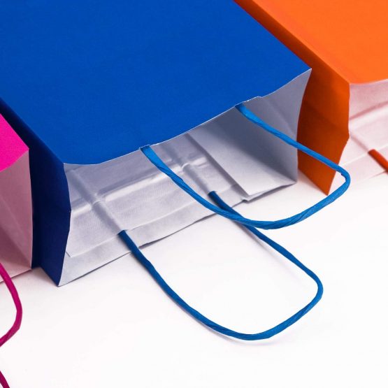 Paper Shopper with Twisted Paper Handle, Assorted Colours, 18 x 8 x 25, Pack of 25 - Image 3