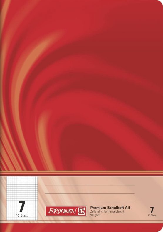 Brunnen 104570702 Exercise Book A5 Vivendi (16 Sheets 7 mm line style 7) - Image 2