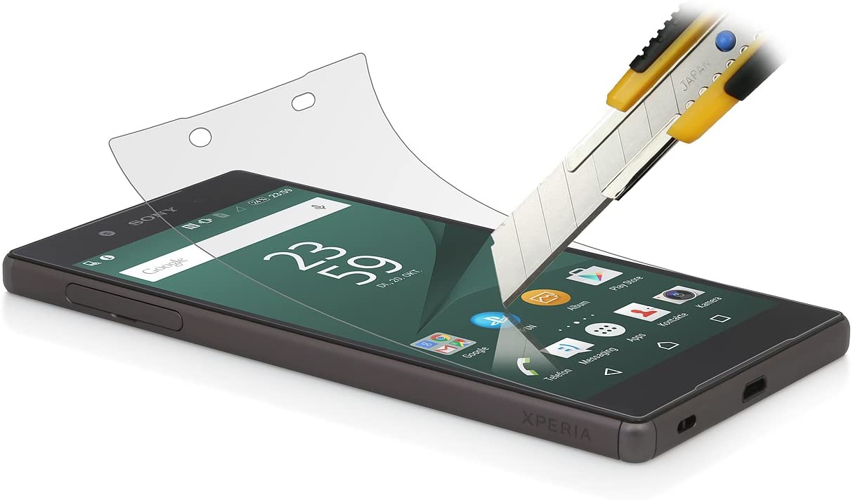 StilGut 2 x Tempered Glass Screen Protector (Front) Compatible with Sony Xperia Z5, 2 x Front