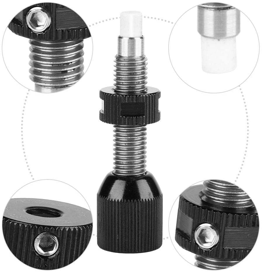 Zer one Archery Plungers, Aluminum Alloy Recurve Bows Screwin Plungers