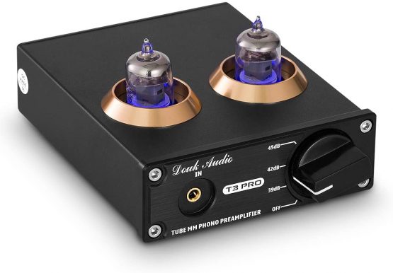 HiFi MM Phono Preamp for Turntable Mini Valve Tube Preamplifier Stereo Audio Amp