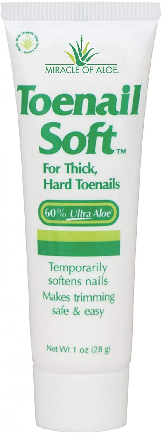 Miracle of Aloe, Toenail Soft 60% UltraAloe Temporary Nail Softening Cream 28.3g