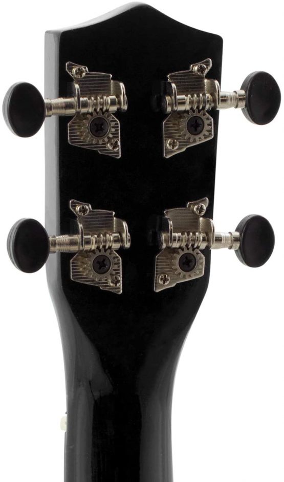 Mad About SU8 Soprano Ukulele in Black with FREE Gig Bag, Pick, and Spare Strings – Great for Schools and Beginners, Now With Carbon Black Strings for Improved Tuning - Image 4