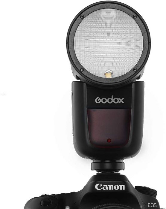 Godox V1-S TTL on-Camera Round Head Camera Flash with 2.4G Wireless system and Full TTL function, Compatible with Sony Cameras - Image 4
