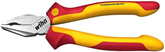 Wiha WHA-27418 180mm VDE Combination Pliers, Multi-Colour