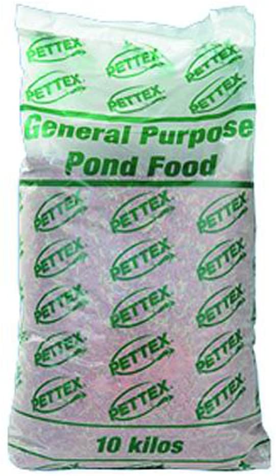 Pettex Complete General Mixed Pond Sticks Fish Food, 10 kg, transparent, 10 kg (Pack of 1)