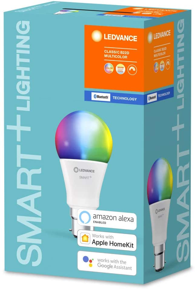 LEDVANCE LED lamp , Base: B22d , RGBW , 2000…6500 K , 10 W , replacement for 60 W Incandescent bulb - Image 2