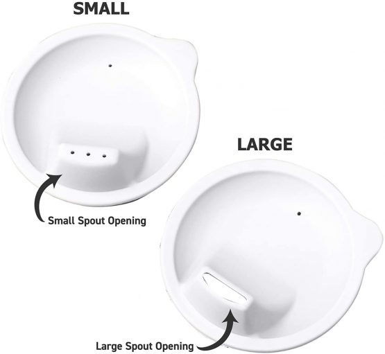 Homecraft Caring Mug, Two Handle Easy Grip Mug, Spill Resistant Portable Travel Mug with Spout Opening for Children, Elderly and Disabled Users , Large Spout, 300ml - Image 2