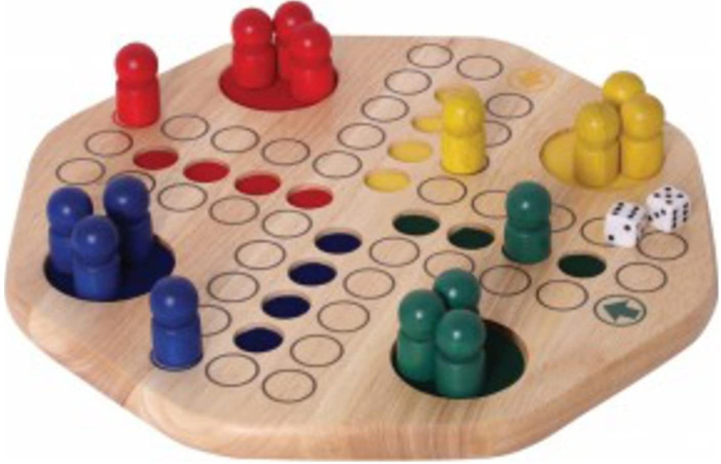 Bamboo Big Ludo, Brown