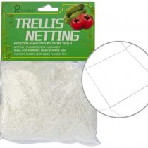 Hyindoor Trellis Netting,Heavy-Duty Polyester,Plant 6" Square Soft Mesh Gardener,Plant Support Grow Tent Trellis Net (5x15)