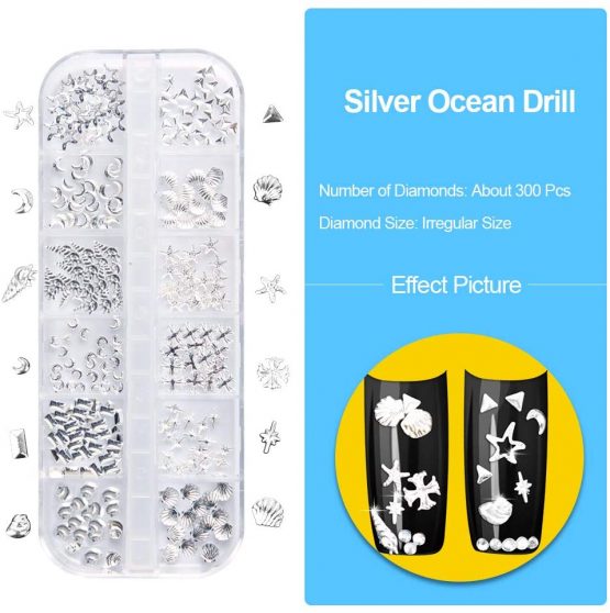 Nail Art Rhinestones and Nail Gems 3 Boxs, Flat Nail Crystals Clear Rhinestones Mix Sizes with 2 Rhinestone Picker Tool Pens, 2 Nail Wooden Sticks and 1 Pink Tweezer - Image 4