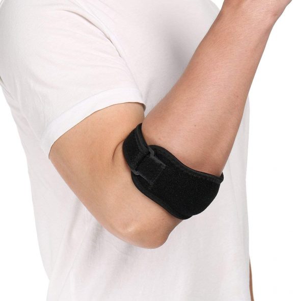 FITTOO Tennis Elbow Brace With Compression Pad for Men & Women for