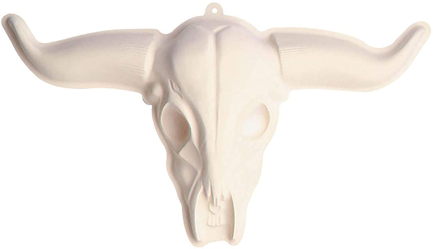3D Buffalo Skull PVC 75x44cm Accessory for Halloween Living Dead Fancy Dress