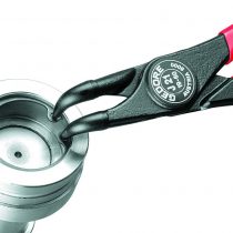 GEDORE Circlip pliers for inner circlips, 90° angled, Shaft dia. 19-60 mm, Tip dia. 1.8 mm, Steel, 8000 J 21