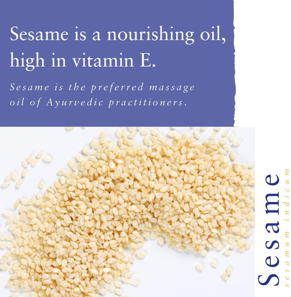 Absolute Aromas Organic Sesame Oil 100ml - in a Glass Bottle - Pure, Natural, Cold-Pressed, Vegan and Cruelty Free - Image 2