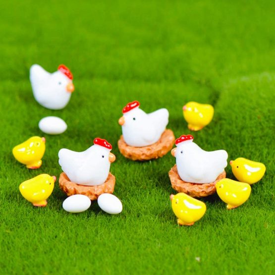 8 Pieces Artificial Garden Grass, 15x15CM Miniature Decor Grass Life-Like Fairy Artificial Grass Miniature Lawn Synthetic Grass for Mini Ornament Garden Doll House - Image 2