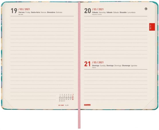 Finocam - Agenda Course 2020-2021 M4-118 x 168 1 Day Natural Lemon Spanish Page - Image 4