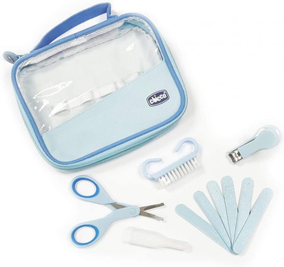 chicco Happy Hands My First Manicure Set Suitable from Birth, Blue, one Size - Image 4