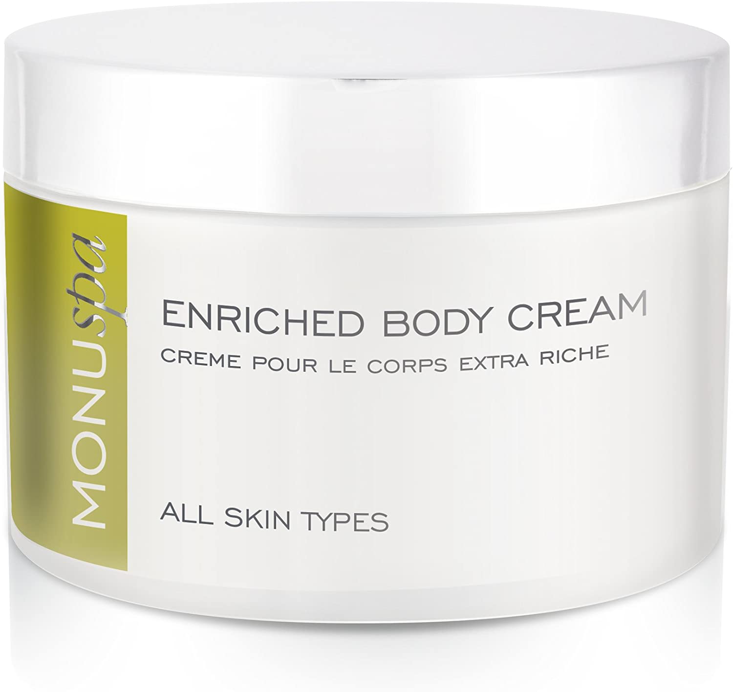 MONUspa Enriched Body Cream 180ml, 180 ml (Pack of 1)