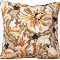Collection D'Art Cross Stitch Cushion: Chatelaine