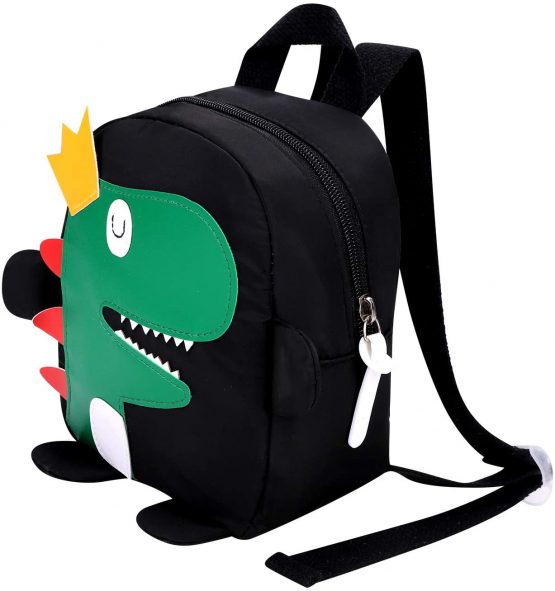 Baby Boys Girls Dinosaur Backpack Kids Toddler School Bag Animal Cartoon Nursery Bag Lunch Bag Cute Rucksack Preschool Kindergarten School Travel Bag Waterproof Backpack for 0-3 Years Old