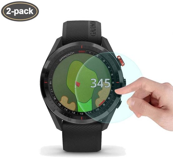 Maxhood for Garmin Approach S62 Screen Protector Tempered Glass for Garmin Approach S62 2Pack - Image 2