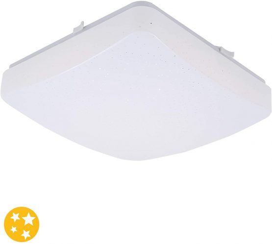 Briloner Leuchten - LED Ceiling Light with Star Theme, 1200 Lumens, 4000 Kelvin, 12 Watt Power, White - Image 3