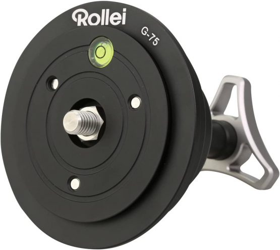 Rollei Rock Solid with Ball Head T7S Carbon Tripod - Camera Tripod with 30 kg Load Capacity, Ideal for Travel and Nature Photography - Suitable for Mirror Reflex (DSLR) and System Cameras (DSLM) - Image 3