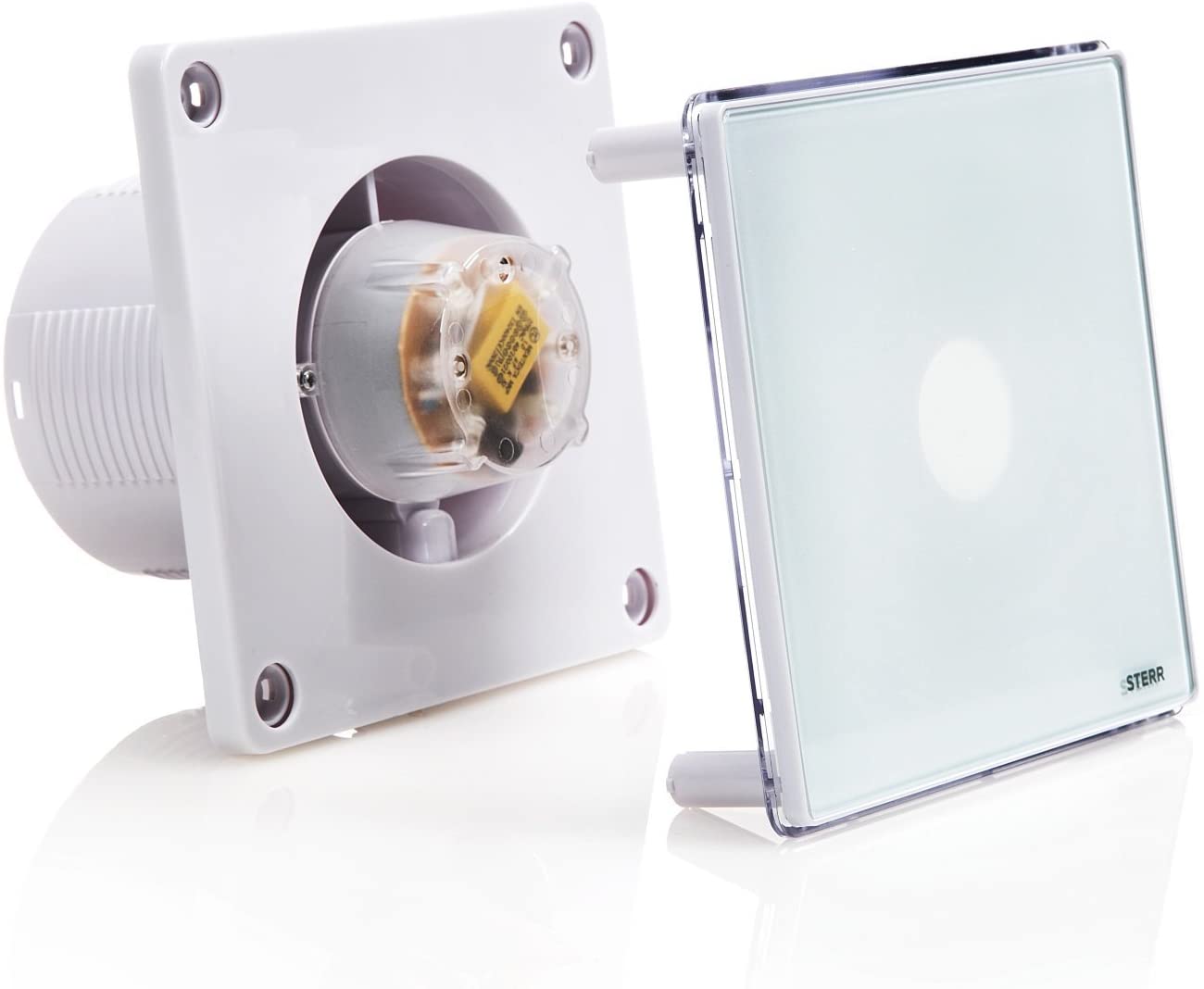 Extracteur D'air STERR BFS100LT – 100 Mm Avec LED Et Minuterie – Pour Intérieur