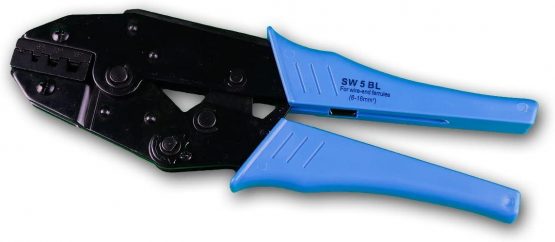 Crimping Tool/Pliers for Ferrules and Terminals, 6-16mm with Ratchet Function