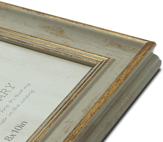 Afuly Antique 8x10 Photo Frame in Gold and Retro Green for Desk Wall Tabletop Christmas Gifts - Image 2