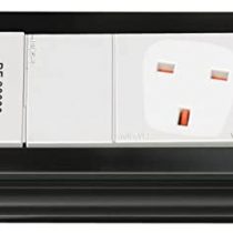 Brennenstuhl Premium-Line 30.000A extension socket with surge protection 4-way black/light grey 3m 05VV-F 3G1,25 *GB*