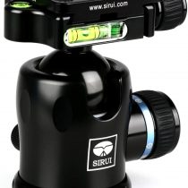 SIRUI K-20X Aluminium Tripod Ball Head 360° Rotating Panoramic Ballhead with TY-50X Arca Swiss Quick Release Plate and Bubble Level for Tripod Monopod DSLR Camera Load Capacity up to 25KG