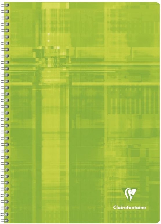 Clairefontaine Wirebound Notebooks, A4, Lined, 90 g, 50 Sheets - Random Colour - Image 3