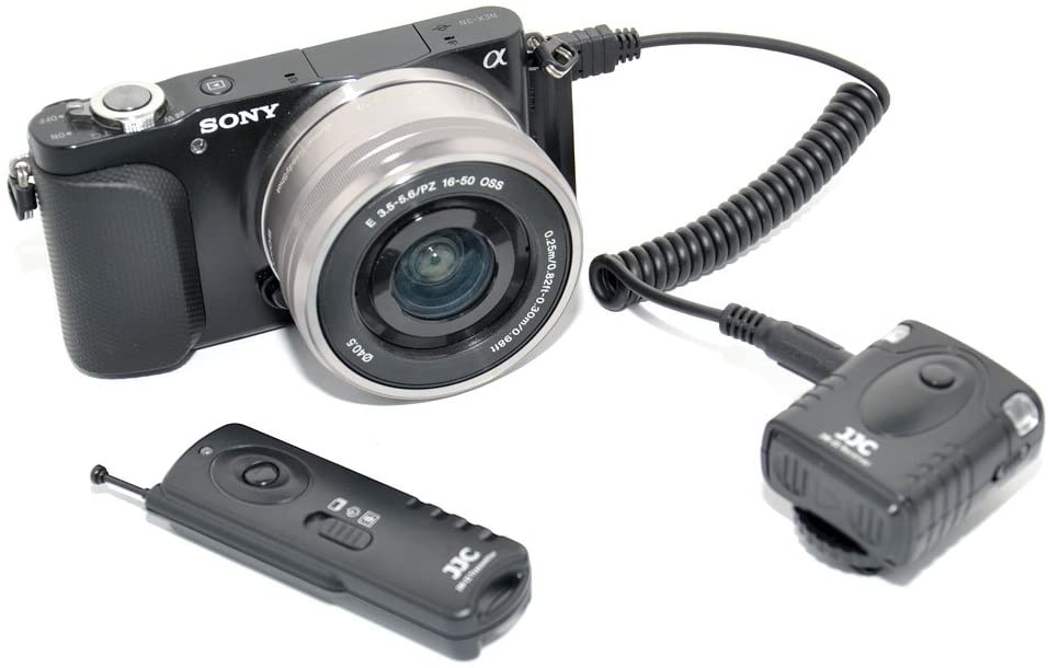 JJC JM-F2 Wireless Remote Control with Multi Interface for Sony Cameras, Black - Image 3