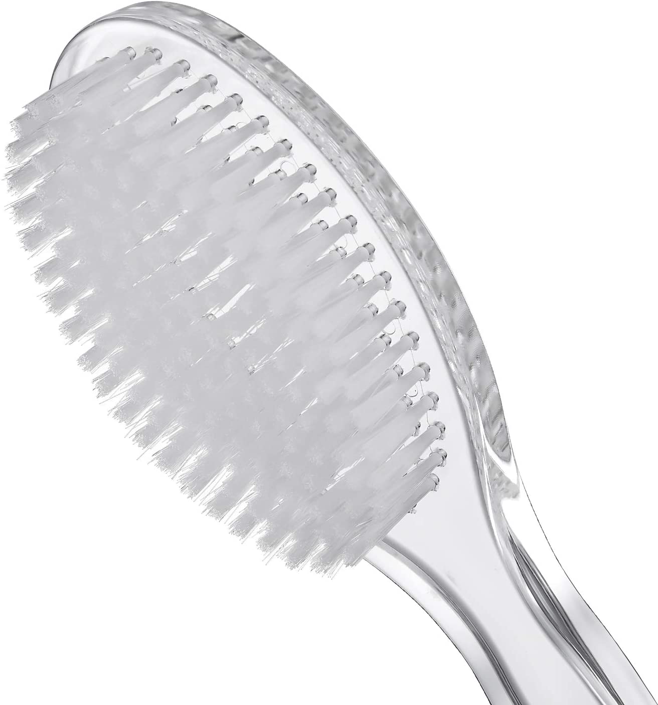 QUCHER Comfortable Long-Handled Shower Brush, Soft Nylon Body Brush, Gentle Exfoliation and Improved Skin Health - Image 2