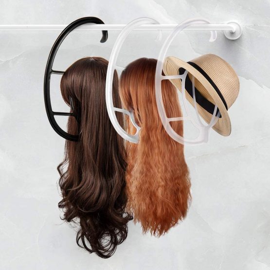 Dreamlover Wig Hanger, Hanging Wig Stand, Wig Holder Head for Wigs, 4 Pack - Image 4