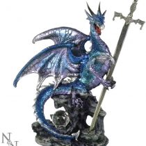 Nemesis Now Sword of the Dragon Letter Opener 23cm Blue