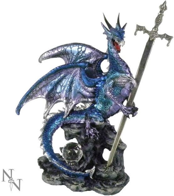 Nemesis Now Sword of the Dragon Letter Opener 23cm Blue