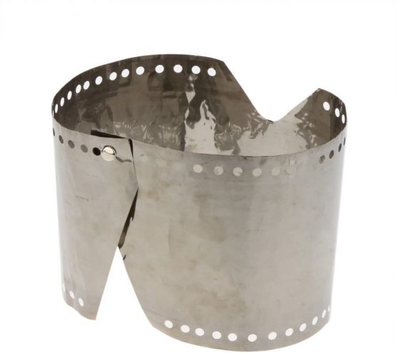Lixada Wind Shield Ultralight Ultra-thin Titanium Windproof Plate Outdoor Camping Stove Windscreen 15 /19cm Optional - Image 3