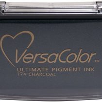Tsukineko VC174 Versacolor Pigment Ink Pad - Charcoal