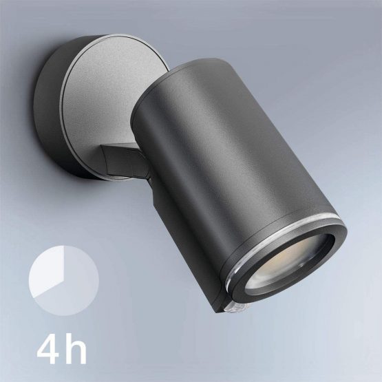 Steinel Spotlight Spot ONE SC Anthracite, 90° Motion Detector, Including LED Bulb, via Bluetooth App, Aluminium, 7.9 W - Image 3