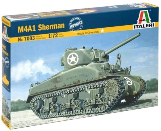 Italeri 7003S Model, M4 Sherman