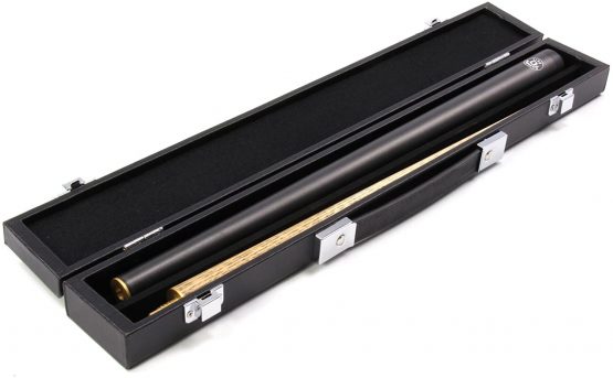 Jonny 8 Ball 36” BLACK JET Junior Ash Pool Snooker Cue & MATCHING Hard Case - Image 2