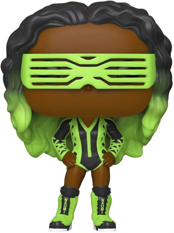 Funko 46846 POP WWE: Naomi w/GW Chase (Styles may vary) Collectible Toy, Multicolour