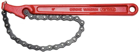 KS Tools 114.0040 Chain belt wrench, 110mm