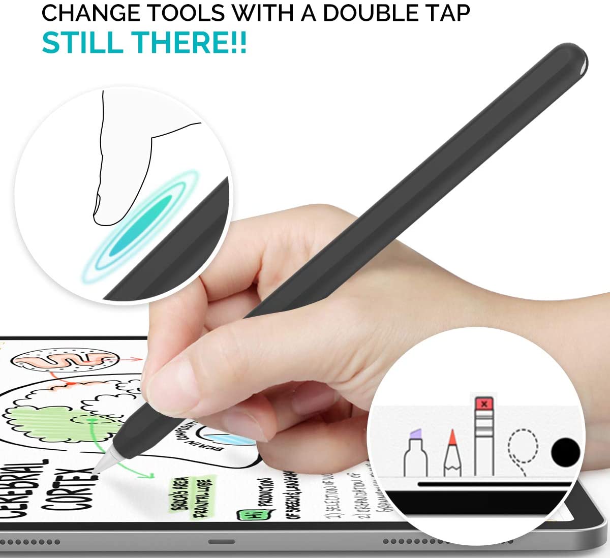 ahastyle apple pencil cover