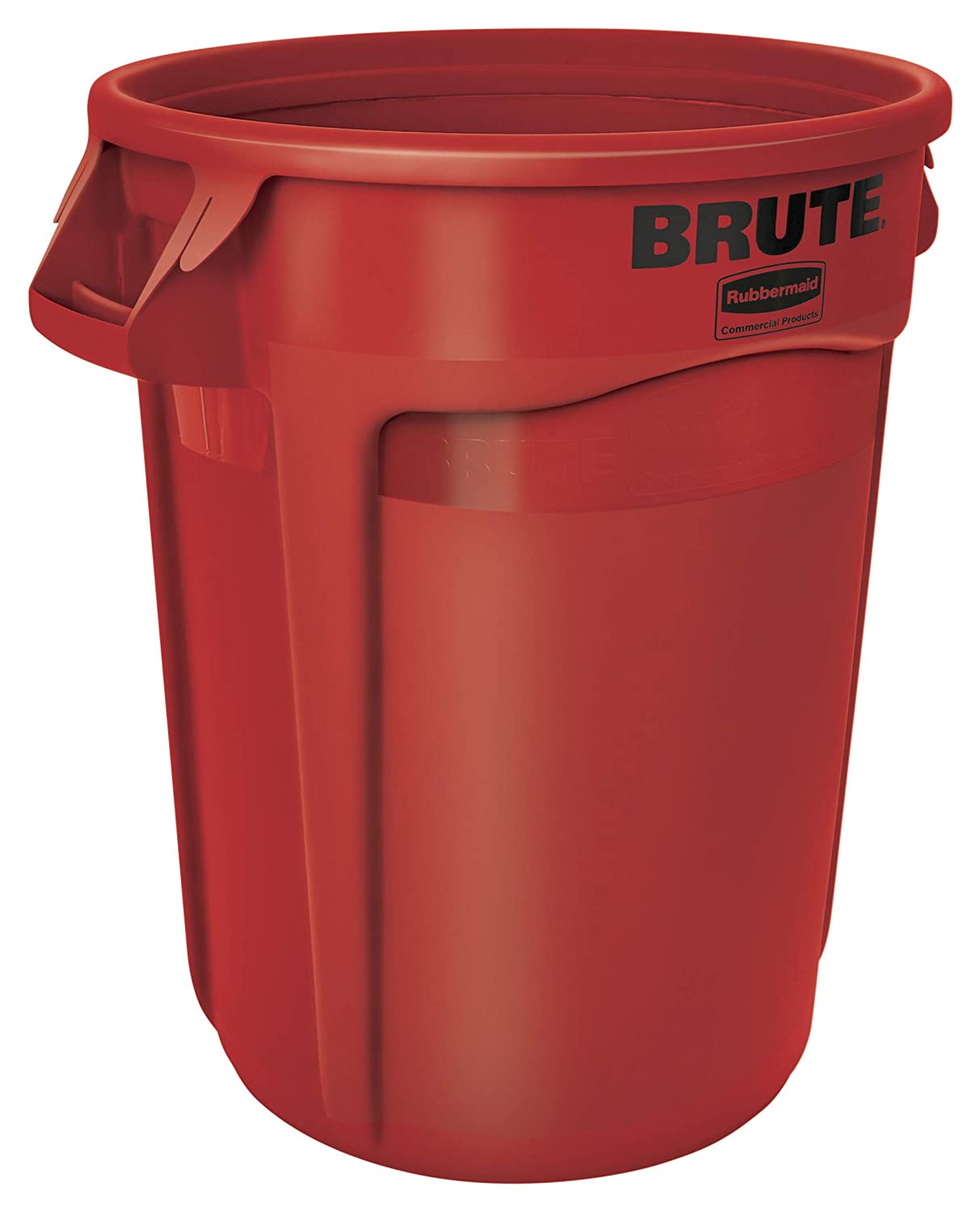 Rubbermaid Commercial Products Vented Brute Round Container 121 Litre Red FG263200RED