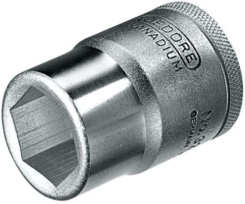 GEDORE Socket, 3/4" 20 mm drive, Hexagonal, 24 mm width, Tool, 32 24, Chrome-plated steel, Silver - Image 2