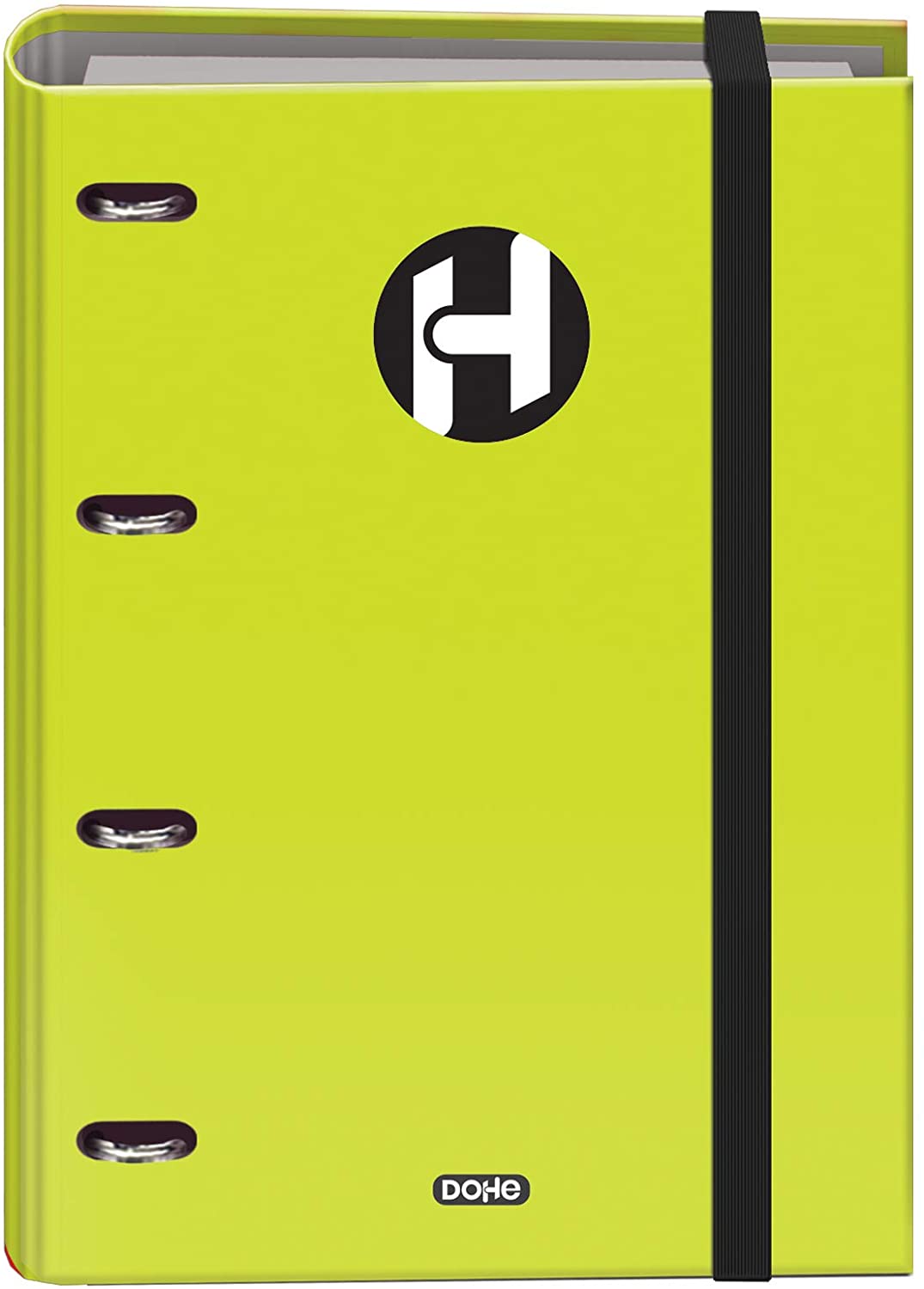 A4 Refill Folder - Dohe - Icon - Green - FSC Mix AEN-COC-000243, 28x32x4 centímetros